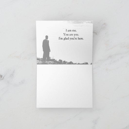 あなたはここにノートカードをダウンロード カード (内部)