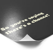 あなたはことわざチャンスは？ フォトプリント            (角)