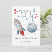 あなたはこの世から出たおもしろい | バレンタインデー シーズンカード (スタンド正面)