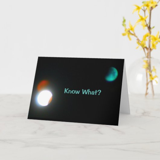 あなたはこの世を離れろ！ カード (黄色い花)