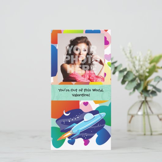 あなたはこの世界のバレンタイン シーズンカード (スタンド正面)