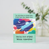 あなたはこの世界のバレンタイン シーズンポストカード (スタンド正面)