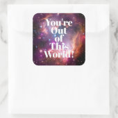 あなたはこの世界の銀河系の宇宙から スクエアシール (バッグ)