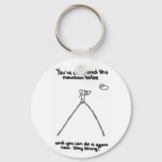 あなたはこの山を征服したことがある キーホルダー