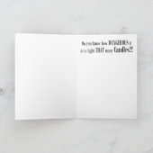 あなたはこの誕生日を少し遠くに持ち過ぎる カード (内部)