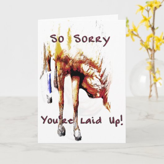 あなたはごめんなさい! カード (黄色い花)