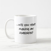 あなたはされたら… コーヒーマグカップ (左)