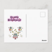 あなたはしかし、少なくともおもしろい誕生日ウィッシュカー ポストカード (裏面)