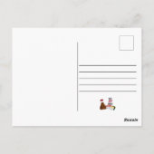 あなたはしょうゆ驚くべきかわいいすしハイ&ハローキュート ポストカード (裏面)