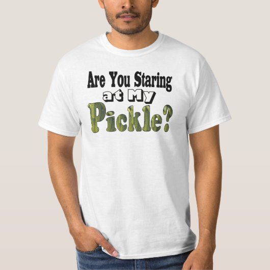 あなたはじっと見てる？ Tシャツ (正面)