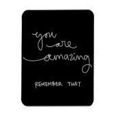 あなたはすごい思い出が～を励まやる気を起こさせるす マグネット (縦)