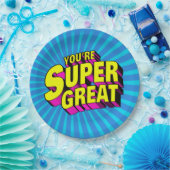 あなたはすごい素晴らし ペーパープレート (パーティー)