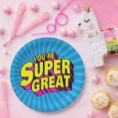 あなたはすごい素晴らし ペーパープレート (パーティー)