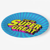 あなたはすごい素晴らし ペーパープレート (アングル)