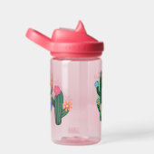 あなたはすごい！サボテンの花かわいい ウォーターボトル (右面)