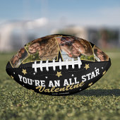 あなたはすべてのスターのバレンタインの写真 アメリカンフットボール