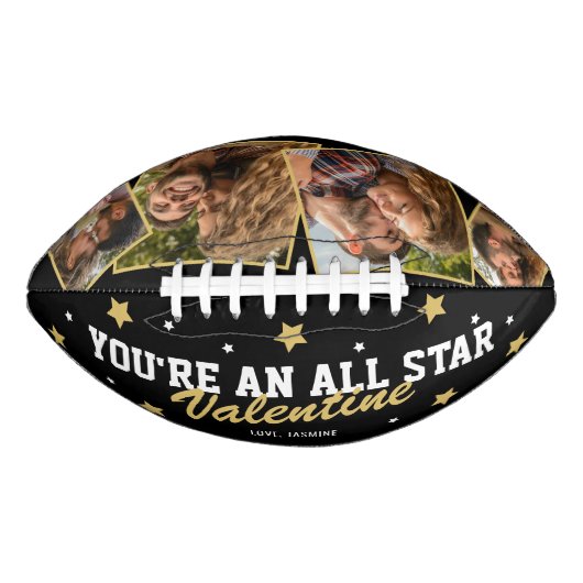 あなたはすべてのスターのバレンタインの写真 アメリカンフットボール (正面)