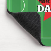 あなたはすべてのスター・サッカーのフィールドパーソナライズされたギフト マウスパッド (コーナー)