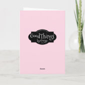 あなたはすべてのハートサンキューカード サンキューカード (裏面)