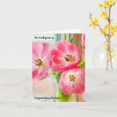 あなたはすべての大人の女の子の卒業カード カード (黄色い花)