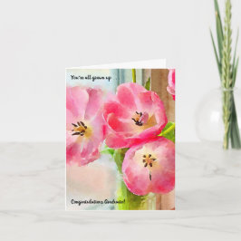 あなたはすべての大人の女の子の卒業カード カード