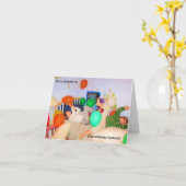 あなたはすべての大人の少年のおもしろい卒業カード カード (黄色い花)