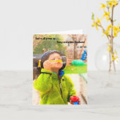 あなたはすべての大人の少年の卒業カード カード (黄色い花)