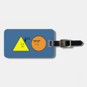 あなたはそう無意味-おもしろいな幾何学 ラゲッジタグ (正面横)