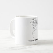 あなたはそのままでいい コーヒーマグカップ (正面左)
