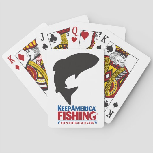 あなたはそのようなカード- KeepAmericaFishingカード トランプ (裏面)