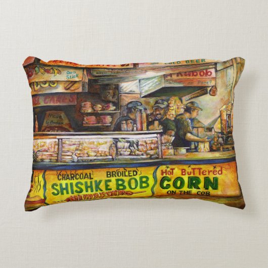 あなたはそれと競争できない アクセントクッション (正面)