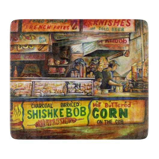 あなたはそれと競争できない カッティングボード (正面)