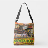 あなたはそれと競争できない クロスボディバッグ (正面)