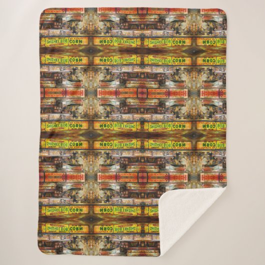 あなたはそれと競争できない シェルパブランケット (正面)