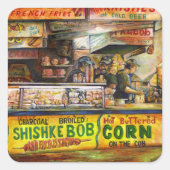 あなたはそれと競争できない スクエアシール (正面)