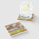 あなたはそれと競争できない ストーンコースター (横)