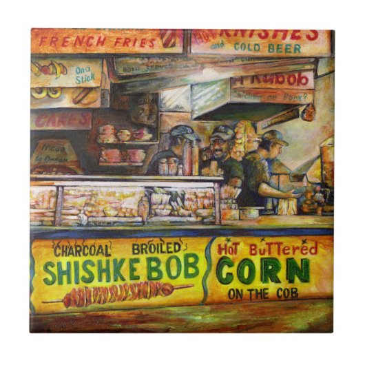 あなたはそれと競争できない タイル (正面)