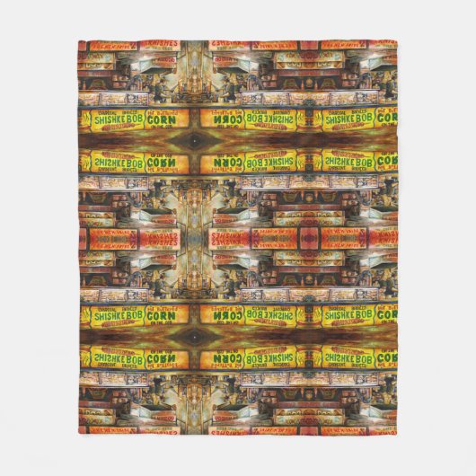 あなたはそれと競争できない フリースブランケット (正面)