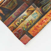 あなたはそれと競争できない フリースブランケット (角)