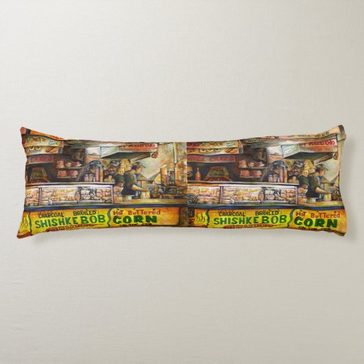 あなたはそれと競争できない ボディピロー (正面)