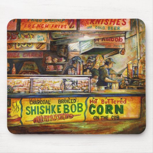 あなたはそれと競争できない マウスパッド (正面)