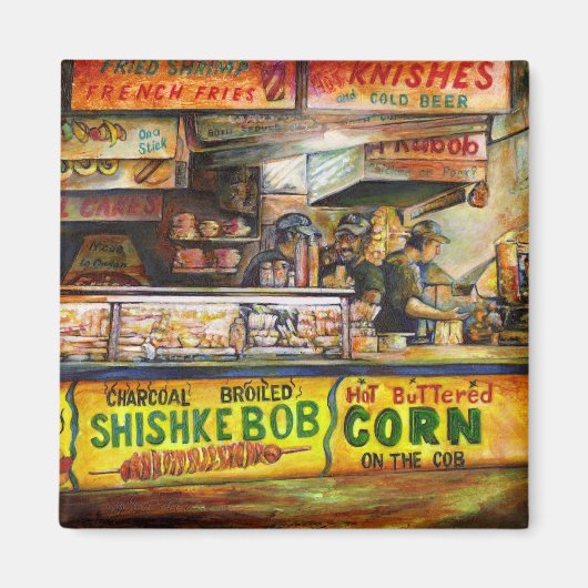 あなたはそれと競争できない マグネット (正面)