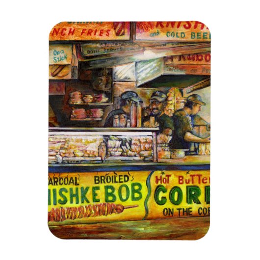 あなたはそれと競争できない マグネット (縦)