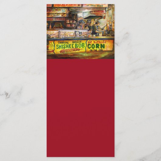 あなたはそれと競争できない メニュー (正面)