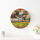 あなたはそれと競争できない ラージ壁時計 (ホーム)