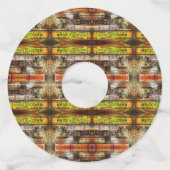 あなたはそれと競争できない ワイングラスタグ (裏面)