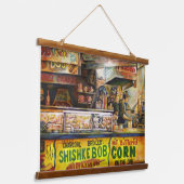 あなたはそれと競争できない 吊り下げ型タペストリー (傾斜あり)