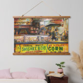 あなたはそれと競争できない 吊り下げ型タペストリー (寝室)