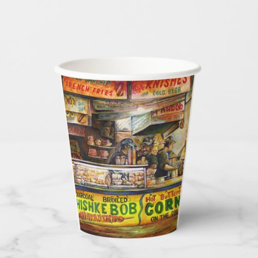 あなたはそれと競争できない 紙コップ (正面)