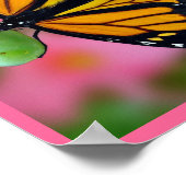 あなたはそれをすることができる（昆虫）オオカバマダラ、モナーク蝶 ポスター (角)